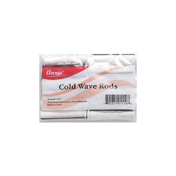 Annie Cold Wave Rods 7/16" Short #1110 White
