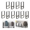 5* Escurreplatos De Cocina Multiusos, Organizador Plano Negro