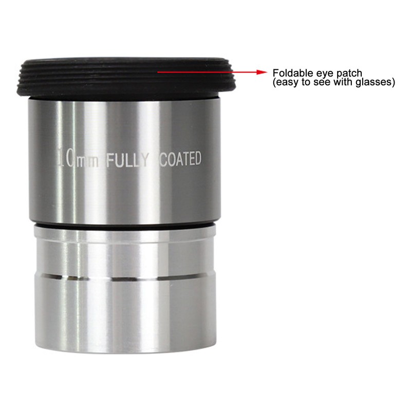 1.25in 10mm Telescope Eyepiece Fully MultiCoated Telescope Eyepiece for 1.25