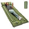 EPhemeralLuxe Sleeping Pad for Camping, Inflatable Sleeping Mat with Adjustable