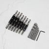 Create idea 18Pcs Hinge Drill Bit Set, Self Centering Drill