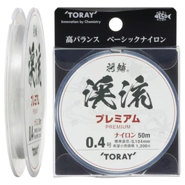TORAY Line General Scale Mountain Stream Premium 164.2 ft (50 m), No. 0.4