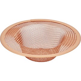 Littlewood L-1006 Basket Copper Garbage Removal, 4.3 inches (11 cm), Made in Japan