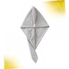 BIUDECO Super Absorbent Hair Drying Cap Grey Bamboo Charcoal Cap