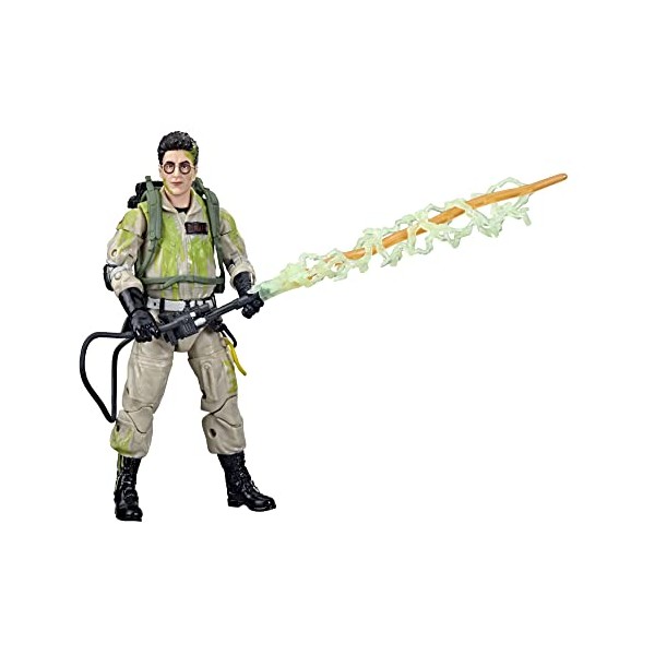 Ghostbusters Plasma Series Glow-in-The-Dark Egon Spengler Toy 15-cm-Scale Collectible Classic 1984 Ghostbusters Figure, Kids Ages 4 and Up, Multicolor, F4850