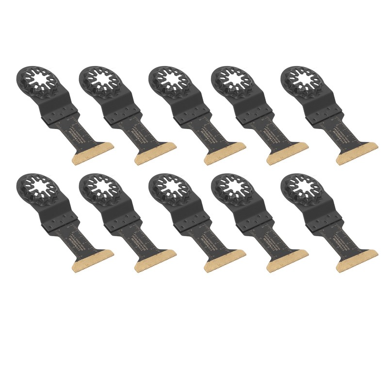 10PCS Set Oscillating Saw Blade Multifunctional Oscillating Multitool Quick Release