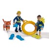 Simba 109252515 — Firefighter Sam Figure Set, Double Pack with