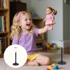 SHILIPAIJC 4pcs Doll Stands, Adjustable Doll Stands Display Holder, Action