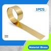 1000 x 50 x 0.1mm Brass Sheet Roll - Thin