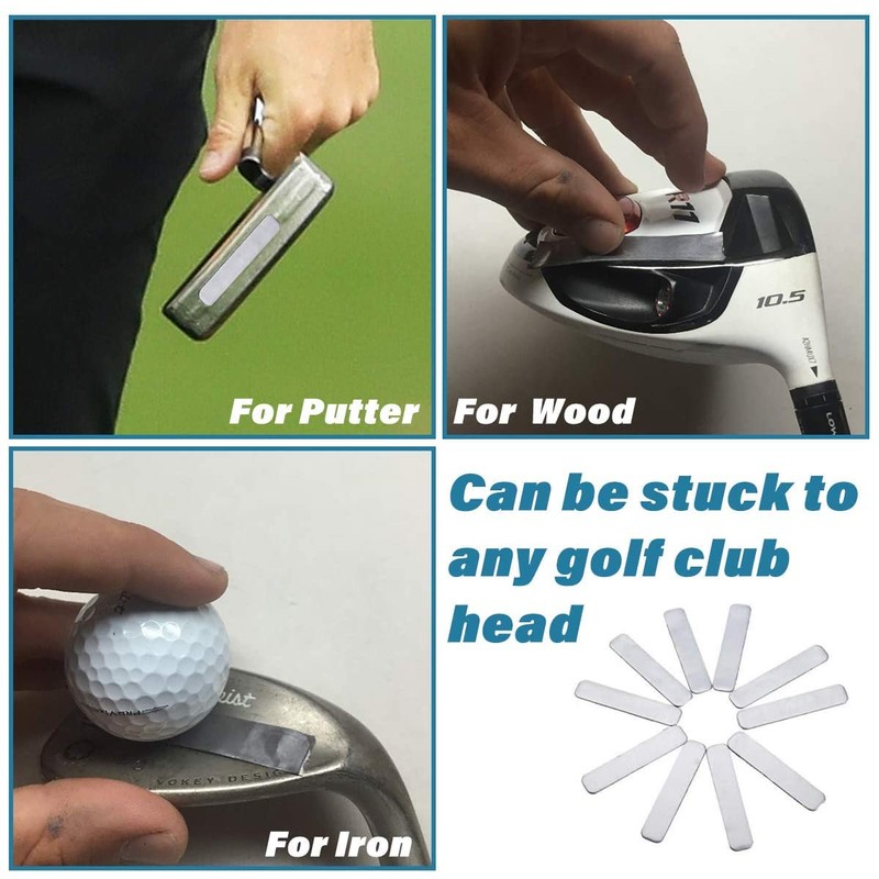 Golf Golf Lead Tape 20 Sheets Weight Tape Golf Maintenance