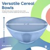Cereal Bowls with Vacuum Seal Lids Mothers Day Gift -