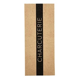 Santa Barbara Design Studio Table Sugar Charcuterie List Pad, 80-Sheet, Kraft