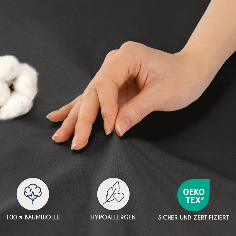 Dreamzie Premium fitted sheet, 90 x 200 cm, 100 x