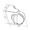 Maclean MCE358 Infrared Motion Sensor 180° PIR Motion Sensor with