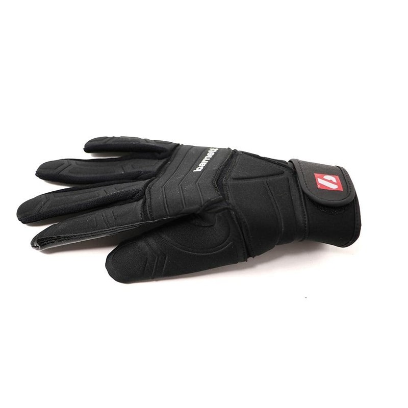 BARNETT FLG-03 Professional Linemen football gloves, OL, DL BLACK (L)