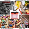 Storage Tool Box - Portable Multipurpose Organizer With Main Top