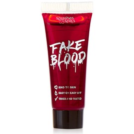 Realistic Fake Blood - Face and Body Paint - Pretend Costume and Dress Up Makeup by Splashes & Spills - New & Improved Formula! (30ml)