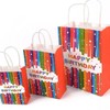 Rainbow Birthday Gift Wrapping Paper Bag for Parties & Anniversaries Bag 7ea