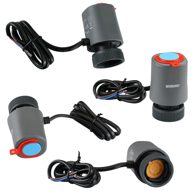 Wengart Thermoelectric Actuator WGS03, AC230V M30*1.5 Thread, Normally Closed Work