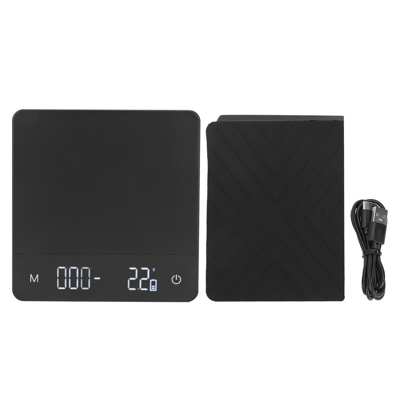 Coffee Scale with Automatic Timing Functions Smart Digital Kitchen Scale