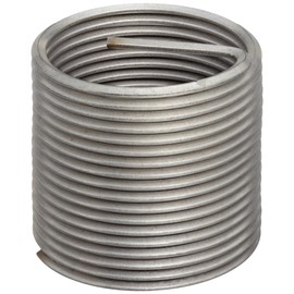 E-Z LOK Threaded Inserts for Metal 18-8 Stainless Steel Thread Insert Coil Helical Wire 6-40 Internal Threads, 0.207" Length, Pack of 10