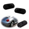 GTINTHEBOX 2PCS Smoked Lens Rear Bumper Side Marker Light Housings