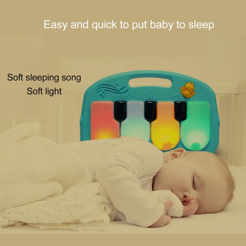 Baby Kick Play Piano Soft Skin Friendly Educational Removable Infant