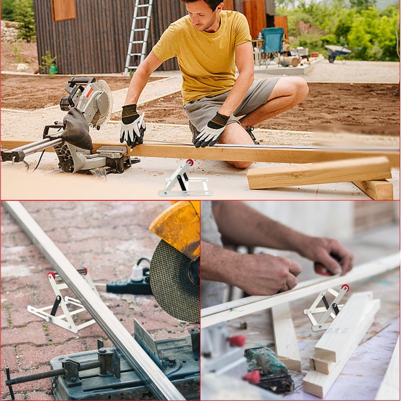 MOKIDO Adjustable Cutting Machine Support Frame, Table Circular Saw Stand