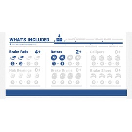 Callahan CDS05053 FRONT 360.3mm Drilled/Slotted 5 Lug [2] Rotors + Brake Pads + Sensors