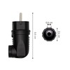 feletec Schuko Angle Plug 230 V Power Plug for Outdoor