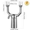 Yardwe Stake Support, 8-Piece Aluminium Alloy for Fruit Trees, Vineyards,