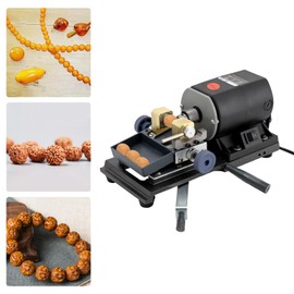 Pearl Drilling Machine 480W Jewelry Holing Machine Adjustable Jewelry Drilling Machine 110V Driller Jewelry Beads Maker Tools for Drilling Round Beads with a Diameter of 0.16-1.4in