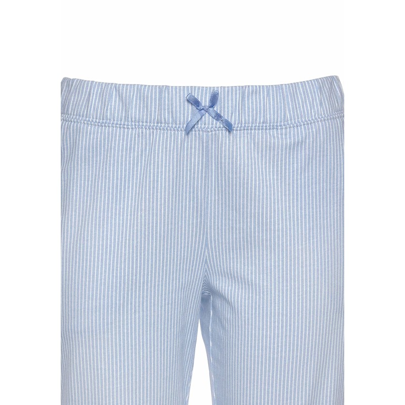 Lascana Women's Vivance Dreams Soft Cotton Pyjamas in Timeless Striped