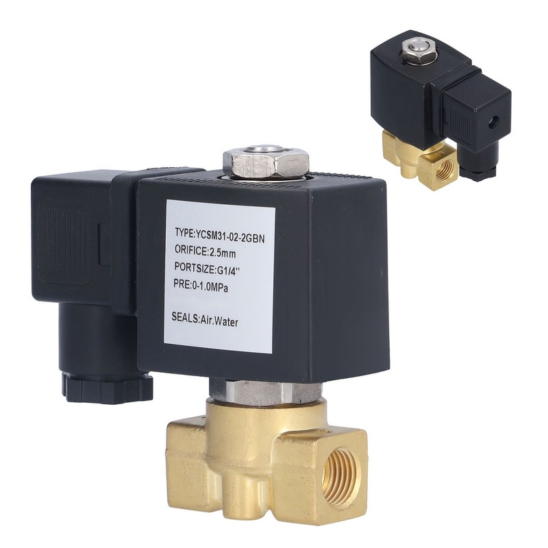 Solenoid Valve Small Power Moisture Proof Electromagnetic Valve for Industrial