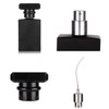 6 Pack 30ml / 1 Oz Black Assorted Refillable Perfume