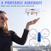 Mini Drones for Kids with Multicolor LED Lights Long Flight