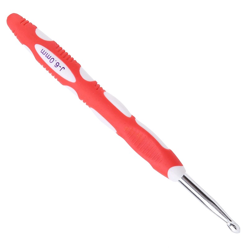 9PCS Crochet Hooks Set Knitting Smooth Needle Tools Ergonomic Plastic
