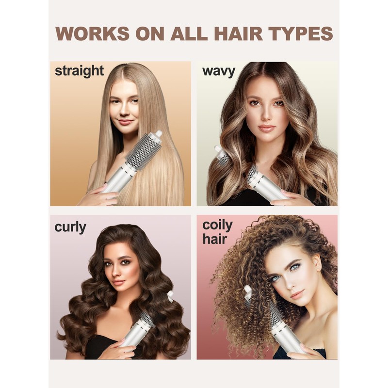 YTCHYYSK Round Volumizing Brush Attachment Compatible With Shark FlexStyle Blow