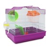 BPS Hamster Cage Chalet House with Feeding Bowl, Drinker, Wheel,