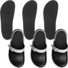 Velmitten 3 Pairs Shoe Insole for Clog Garden Shoe Liner