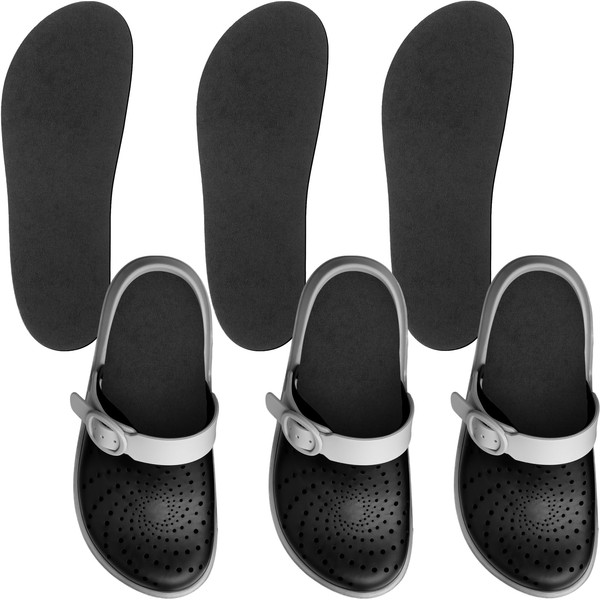 Velmitten 3 Pairs Shoe Insole for Clog Garden Shoe Liner