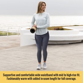 Maggies Organics Fleece Heather Leggings, 1 EA