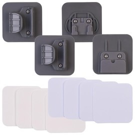 Carlo Milano Accessories for Dog Safety Gate 12-Piece Set for Hole-Free Installation of Stair Protection TSS-85, Grey (Extendable Stair Gate, Safety Gate)