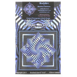 KwiltArt Spiral Motion Pattern