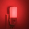 LOHAS Red Night Light Plug in, Dimmable Light LED Night