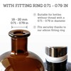 ALTGLAS Stainless Steel Soap Dispenser Pump 'Zagreb' for Upcycling Bottles,