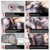 For Chrysler, Dodge, Jeep, RAM, Mitsubishi Transmission Filter Kit For