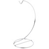 PlyMor Simple Silver Ornament Stand (3 Pack), 7" H x