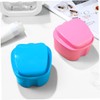 GLEAVI Holder Case Lid Box for Full Dentures Household Case