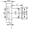 Burg Wächter MZ 23 Cylinder Cupboard Lock Z 2, 25